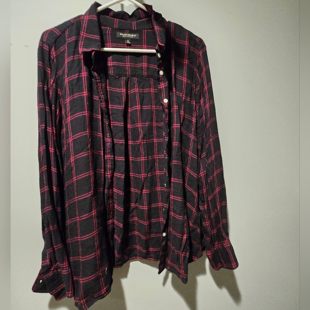 BR Plaid Blouse